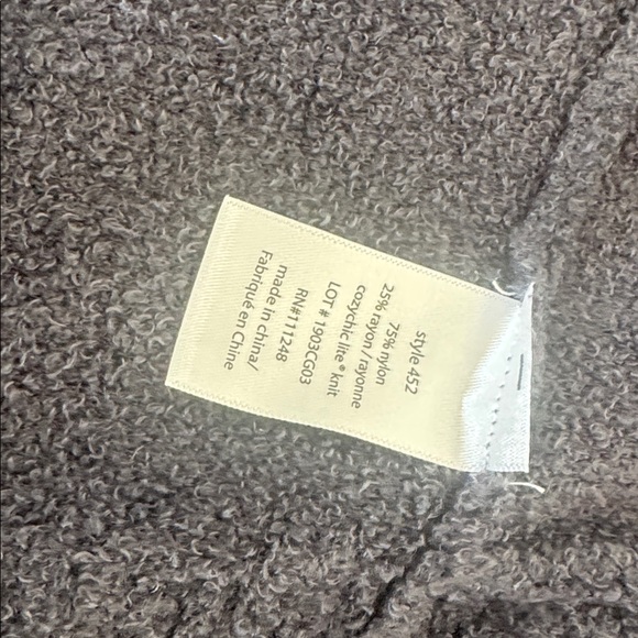 Barefoot Dreams Cozy Chic Lite Cardigan L/XL Indigo NWT - Picture 6 of 8